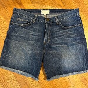 Current/Elliott Blue Denim Shorts